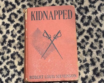 KIDNAPPED Robert Louis Stevenson HC Grosset & Dunlap Famous Adventure Tale No DJ