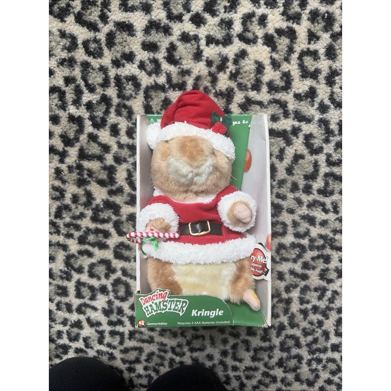 Gemmy Dancing Hamster Hokey Pokey chante et danse NOS fonctionne boite d'origine