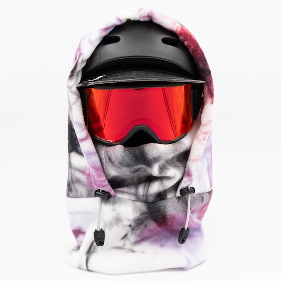 Boysenberry - Winter Balaclava - Over Helmet Ski / Snowboard Hood - Etsy