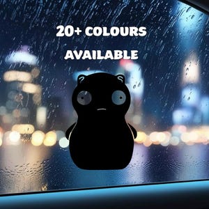 Bob’s Burgers Kuchi Kopi Vinyl Decal – Permanent Sticker for Car, Laptop, or Window
