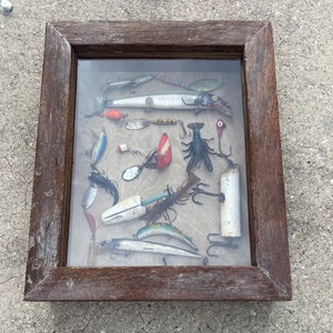 Fishing Lure Shadow Boxes 