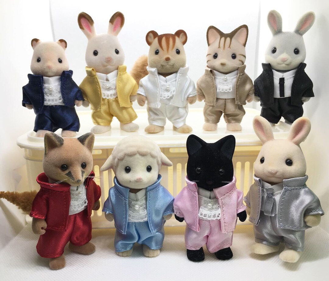 Groom Outfit for Sylvanian Families or Calico Critters - Etsy
