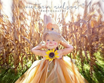 Sassy Little Scarecrow Tutu Dress