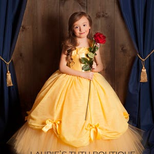 Belle Dress Princess Belle Tutu Dress Belle Costume Beauty and the ...