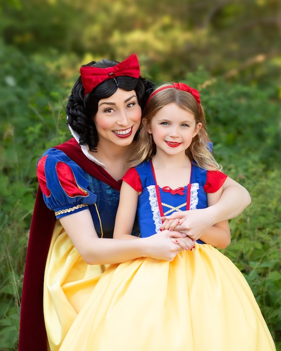 Blanche-Neige Princesse Filles Robe Enfants Cosplay Costume Pour