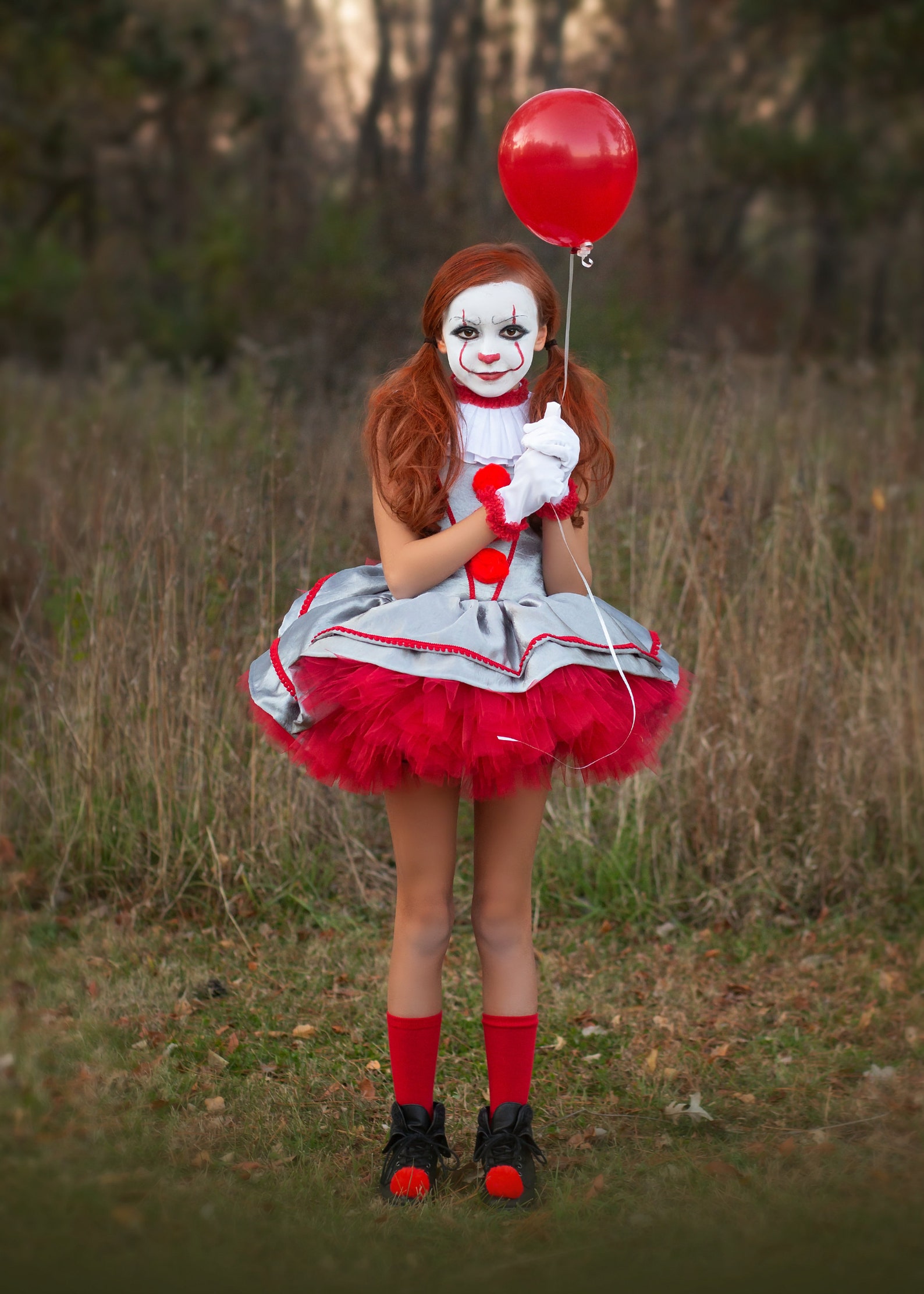 Pennywise Inspired Dress It Clown Costume Includes Dress | Etsy