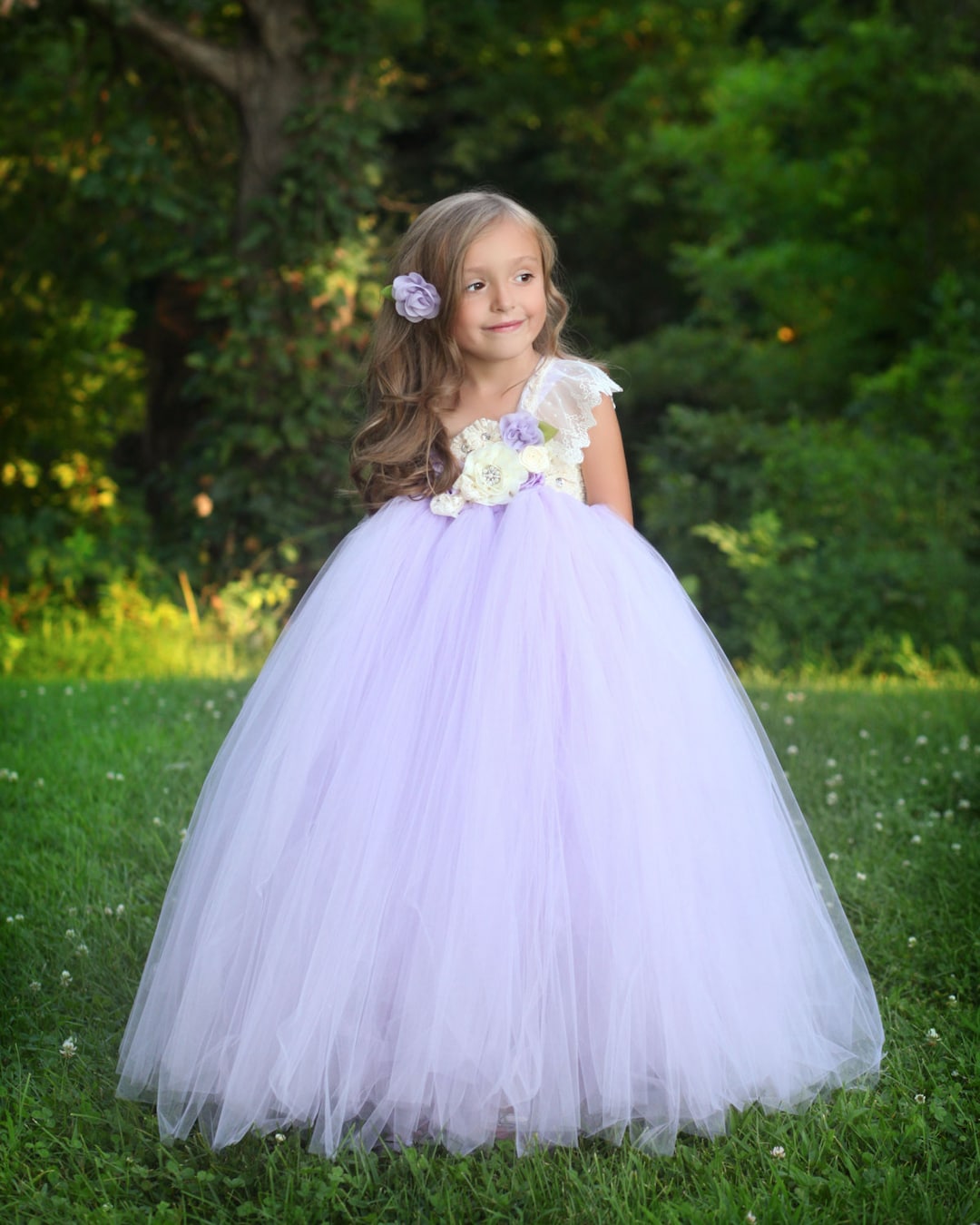 Fields of Lavender Tutu Dress - Etsy