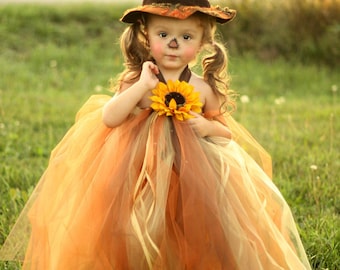 Sassy Little Scarecrow Tutu Dress Only-Hat is Discontinued