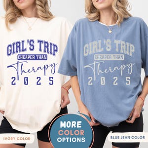 Girls Trip 2025 Shirt, Girls Vacation Shirt, Weekend Trip Shirt, Custom Girls Trip Shirt, Summer Vacation Shirt, Summer Trip Shirt, Trip Tee