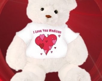 Teddy Bear with Personalized Shirt