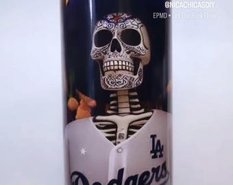 Copo Dodgers Dia de los Muertos