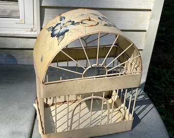 Vintage Distressed Bird Cage