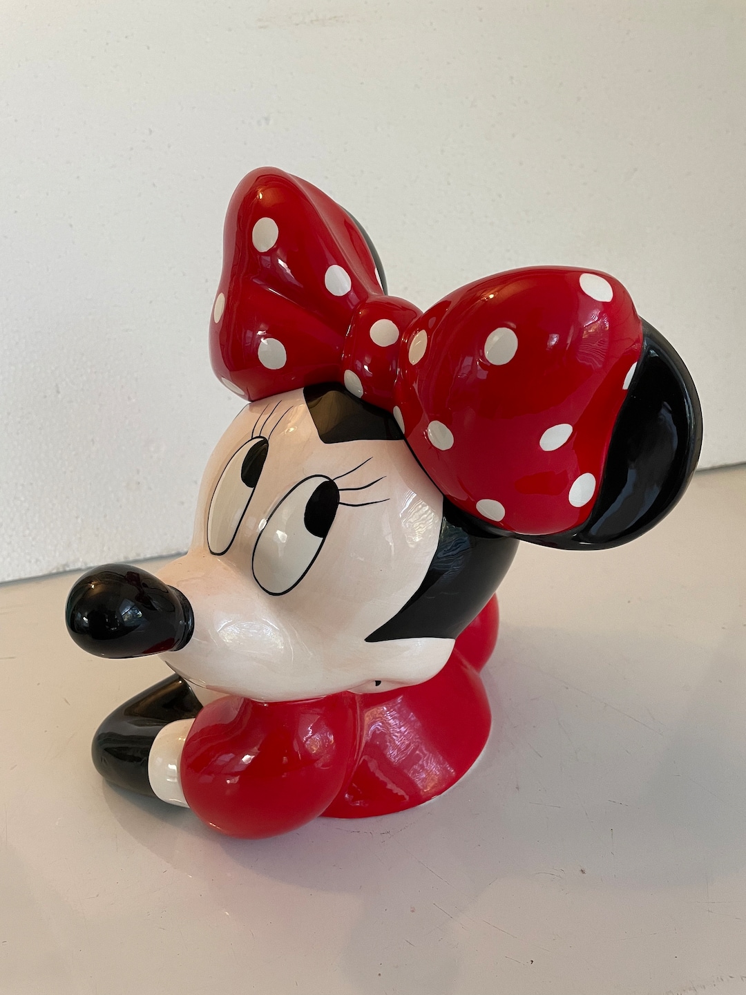 Vintage Minnie Mouse Cookie Jar Etsy