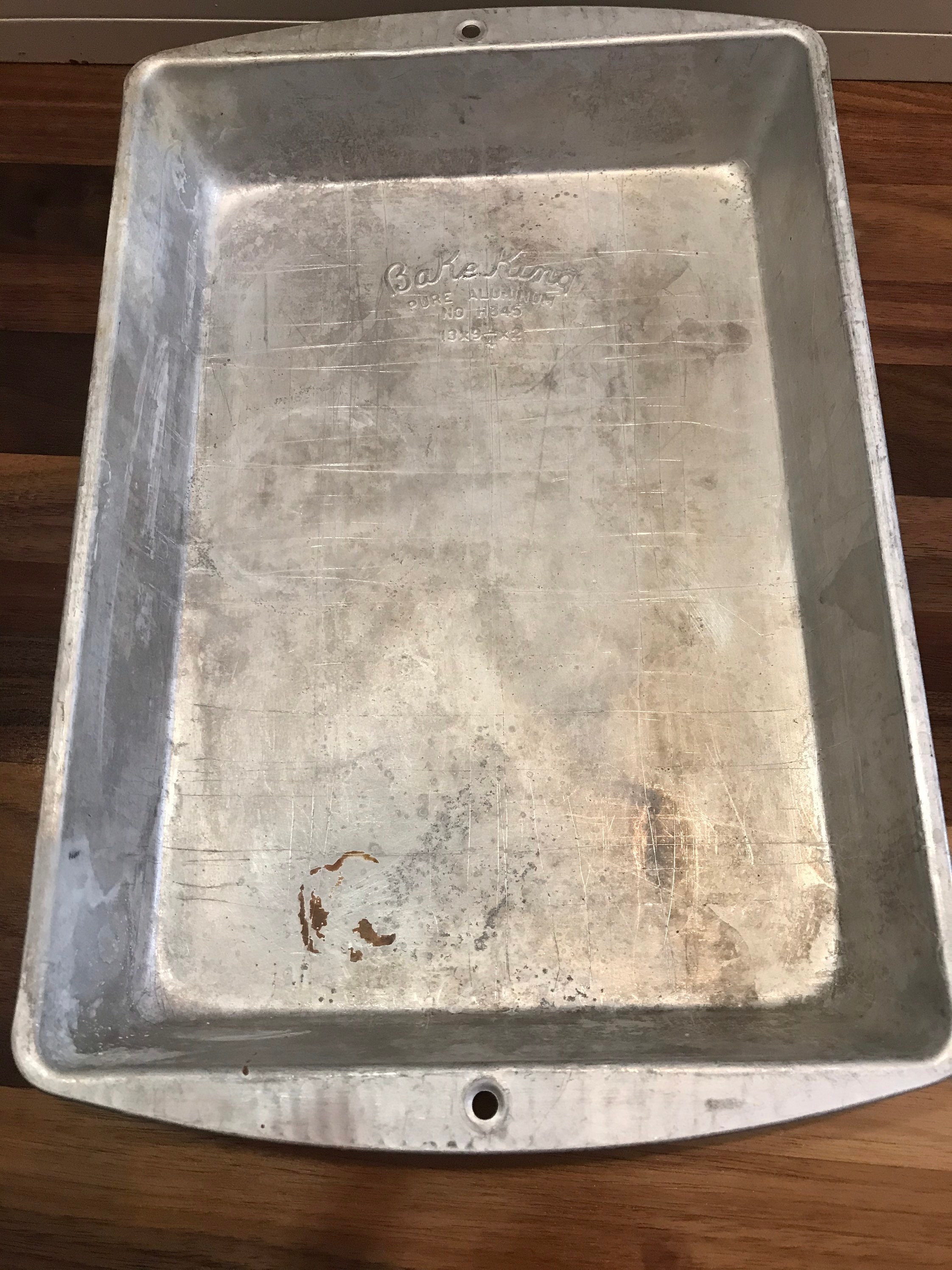Vintage Rectangular Bake King Cake or Lasagna Pan Etsy