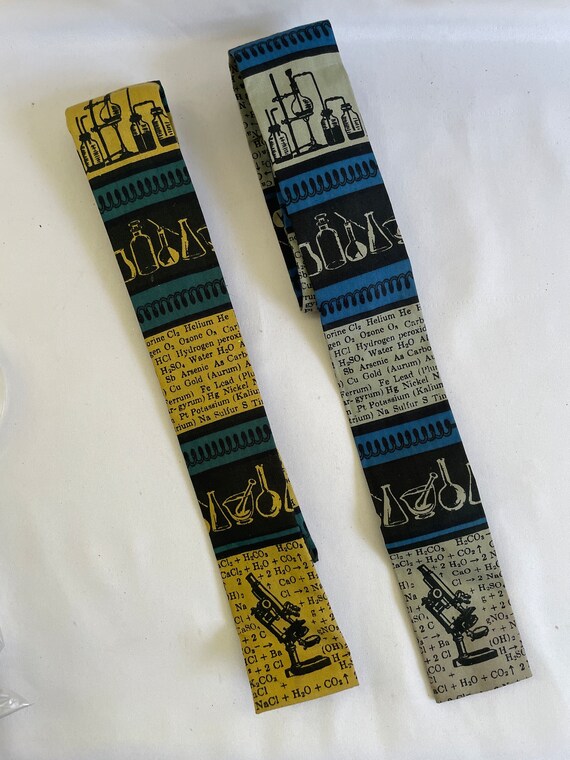 Vintage Skinny Tie by Rooster Chemistry/Science M… - image 1