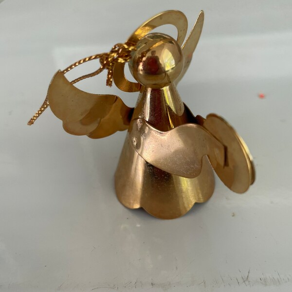 Walther & co brass angel ornament