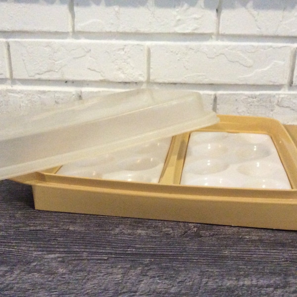 Tupperware Deviled Egg Tray Etsy