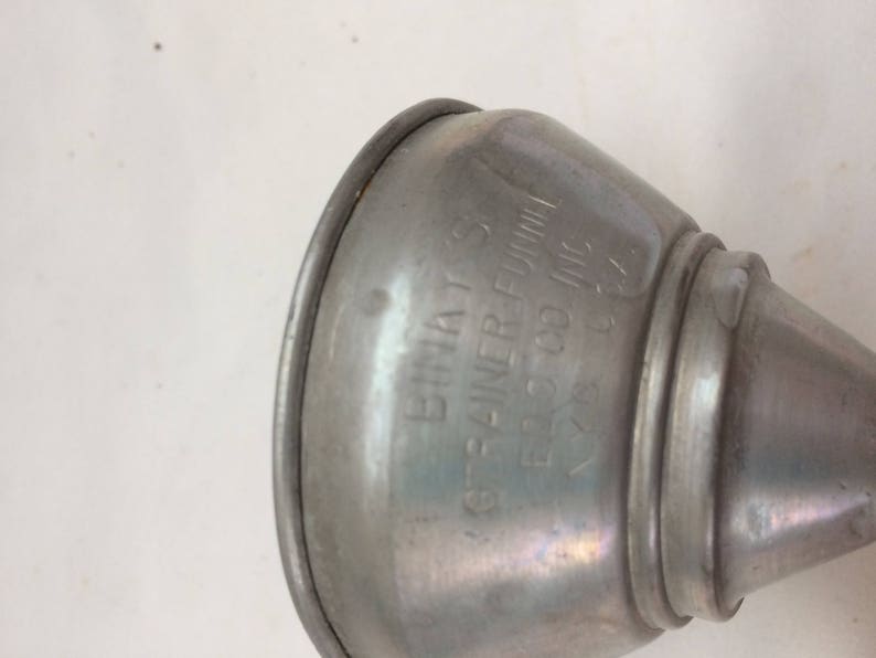 Vintage Binky/'s Aluminum Funnel
