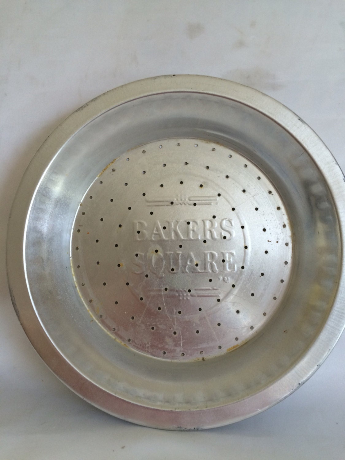 Vintage Ventilated Bakers Square Pie Pan Etsy