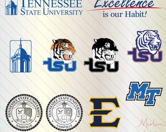 Tennessee Svg, Tennessee state png, tsu svg, nashville svg, mt svg, Tennessee state, silhouette, university svg, Tennessee tigers svg,cricut