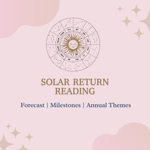 Sonnenrückkehr Astrologie Bericht Digitales PDF - personalisierte Jahresvorhersage | Geburtstag zu Geburtstag Einblick | Jährliches kosmisches Handbuch