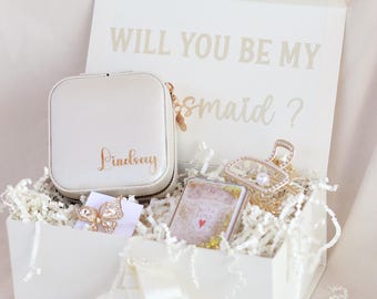 Brautjungfer Vorschlag Box - Geschenkset Hochzeit - Partygeschenk
