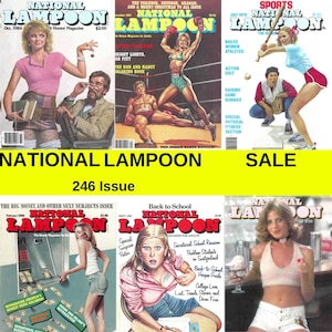 National Lampoon Digital Magazine 246 Ausgabe, 6.63 Gb-1970-1998, pdf