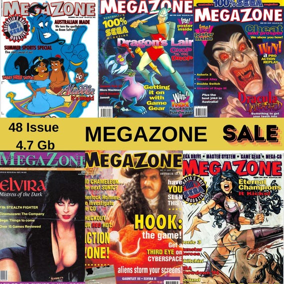 Megazone Magazine (1988-1995): the Ultimate Blast From Gaming's