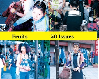 Fruits 50 Japanese Magazines PDF  Original Harajuku Street Fashion, Tokyo Youth Culture and Iconic Styles | Digital Collection