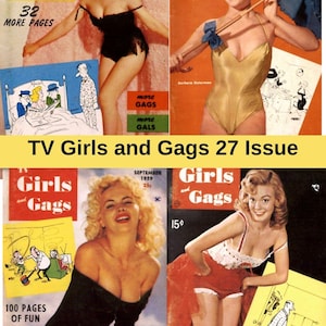 テレビガールとギャグ 27 – 50 年代と 60 年代のクラシックなユーモア