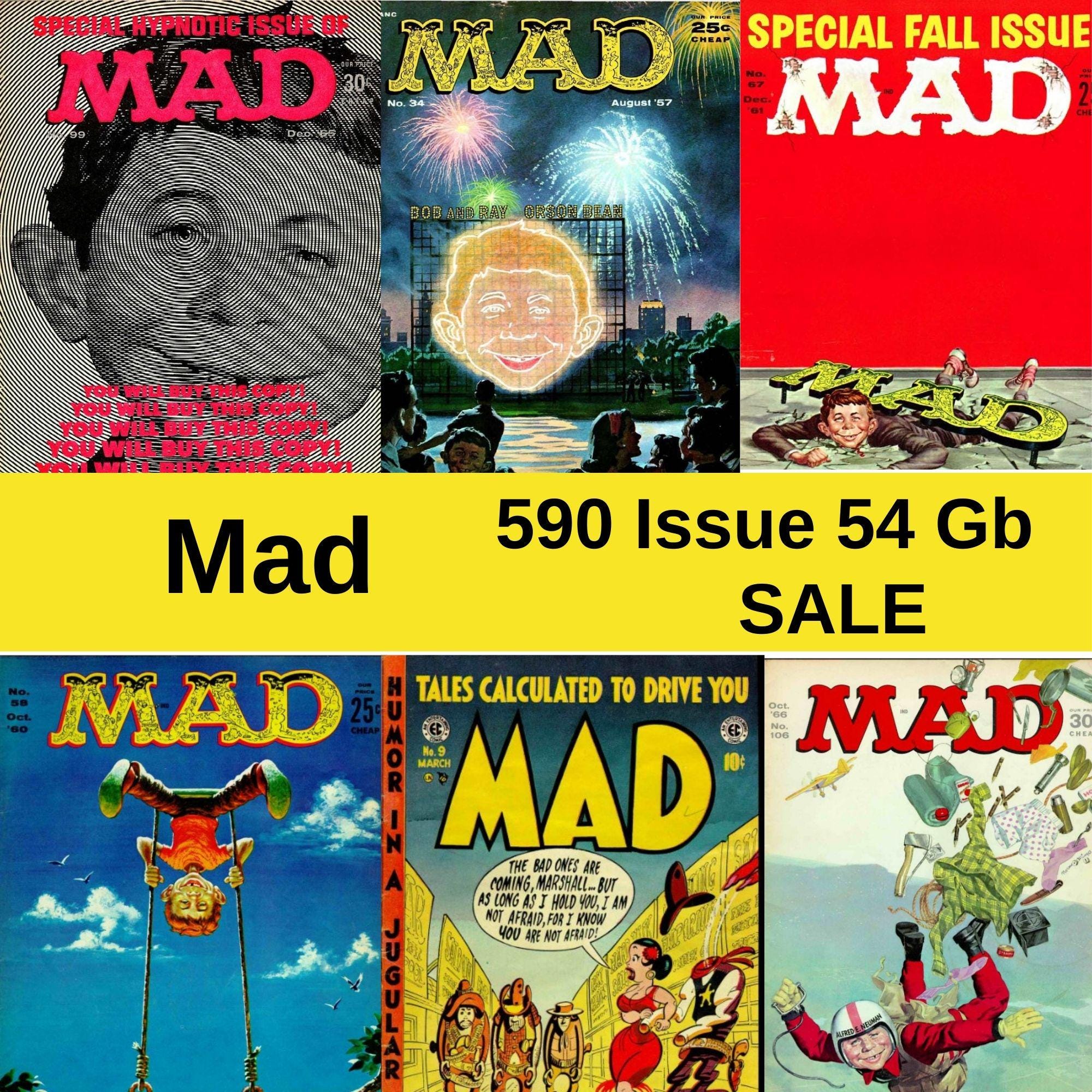 Vintage MAD Magazine Paperback Books Lot of 8 | eBay