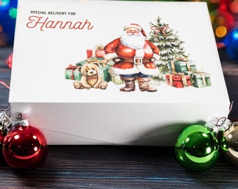Personalized Christmas Eve Box: Magnetic Keepsake Gift Box