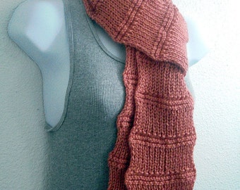 Scarf Pattern Knitting Pattern Beginner Tutorial Easy Knit Beginner Knitting with Photos You Can Sell What You Make PDF - Instant Download