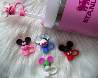 Straw accessory various types of mouse for 40oz 30z , Stanley straw lid, cup accessories, Stanley accessories.