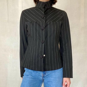 Women's COSTUME NATIONAL CNC Striped Jacket Size 30/44 - Etsy
