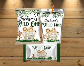 Wild One/Safari Niestandardowe upominki na przyjęcie