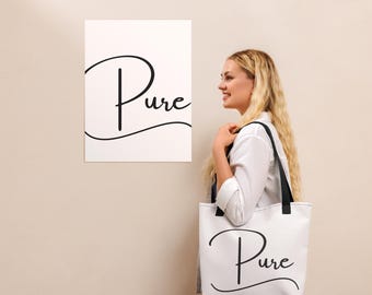 Tote Bag Women Power, Unitsex for Women & Men - Stylish and Versatile Carryall