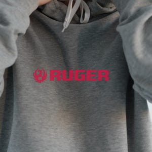 Felpa tattica ispirata alla Ruger, modello Pro 2A, ideale per possessori di armi, appassionati di tiro e veterani. immagine 6
