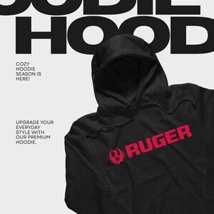 Felpa tattica ispirata alla Ruger, modello Pro 2A, ideale per possessori di armi, appassionati di tiro e veterani. immagine 5