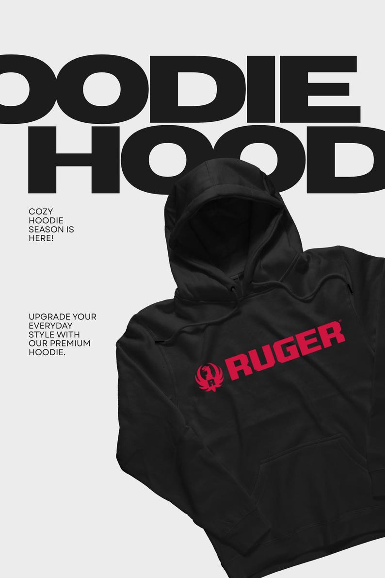 Felpa tattica ispirata alla Ruger, modello Pro 2A, ideale per possessori di armi, appassionati di tiro e veterani. immagine 5
