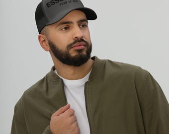 Fear of God Essentials Trucker Hat – Unisex Outdoor Headwear