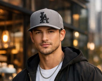Los Angeles Baseball Hat Snapback Fitted LA Embroidered