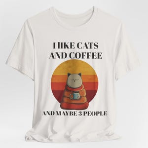 Custom Coffee Animal Shirt Personalized Retro Cartoon Tote or Tee Funny Animal Lover Gift