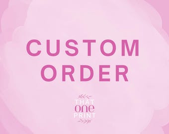 Diseño personalizado: ¡Contáctame antes de comprar! El precio puede variar según los detalles de tu personalización.