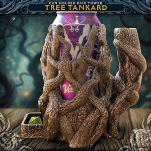 Blikhouder en dobbelsteentoren