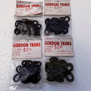 16 Chinese frog closures / Gordian knots 2.5&quot; / 3 colors / Costume