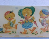 Original Duro Decals Vintage water slide nursery decals