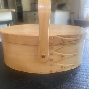 【美品】Orleans Carpenters シェーカーボックス　オーバル オーバル ボックス／Orleans Carpenters（オルレアンズカーペンターズ