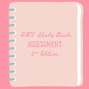 RBT Exam Study Guide – Assessment Section | 30-Page Printable PDF | Registered Behavior Technician Prep
