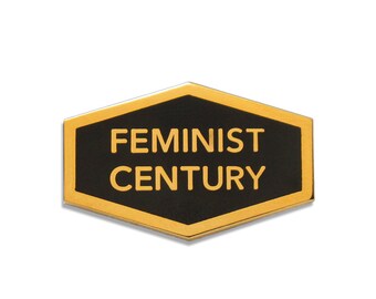 FEMINIST CENTURY - Épingle en émail